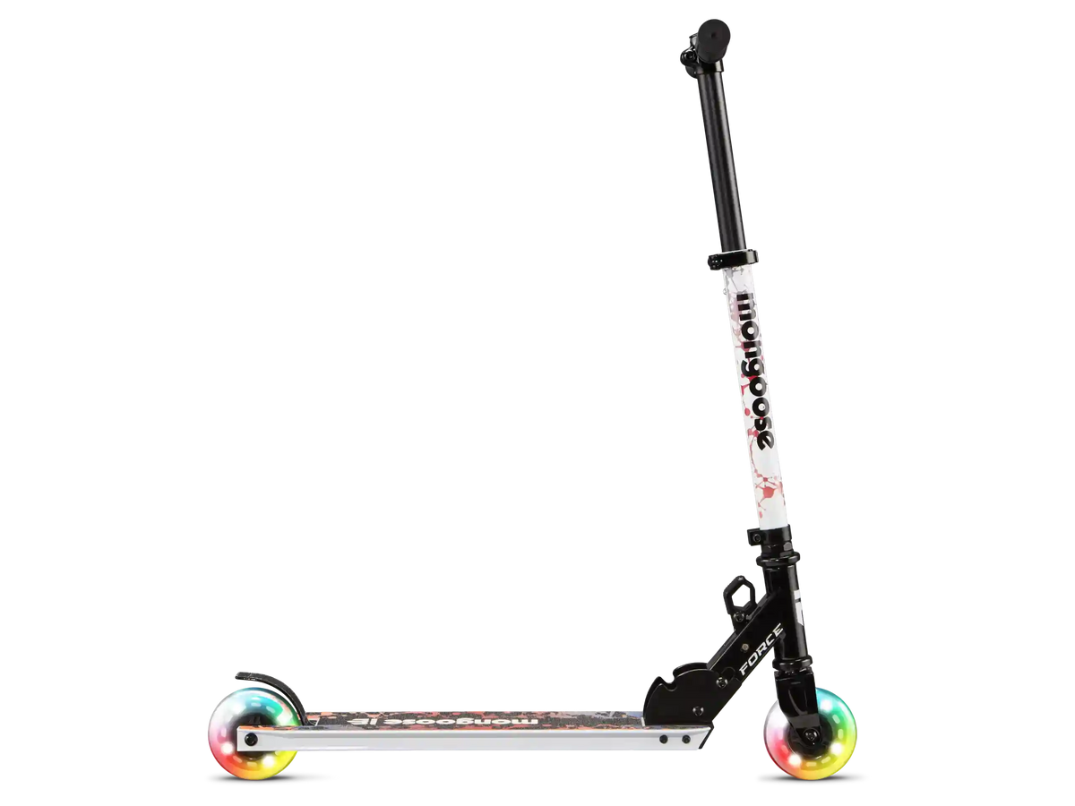 Force 100 Lighted Folding Kick Scooter